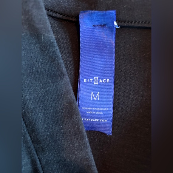 Kit and Ace long stretch single button coat blazer sz M - Picture 5 of 8